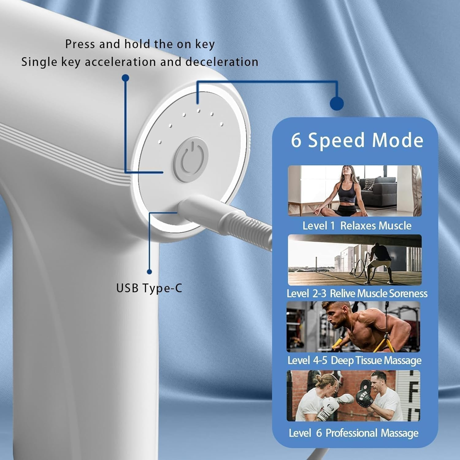 Gun Massager For Pain Relief
